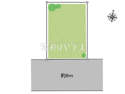 全体区画図　【八王子市北野町】