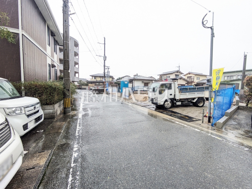 接道状況および現場風景　【春日市須玖南５丁目】
