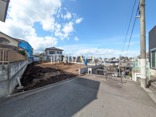 接道状況および現場風景　【八王子市上野町】