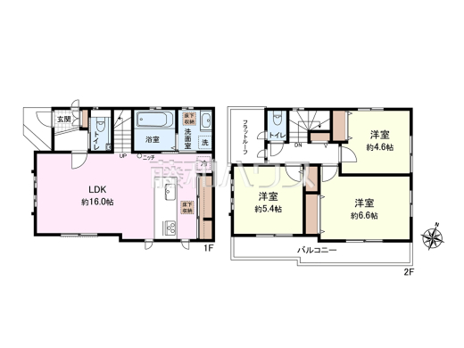 間取図　【新座市西堀２丁目】