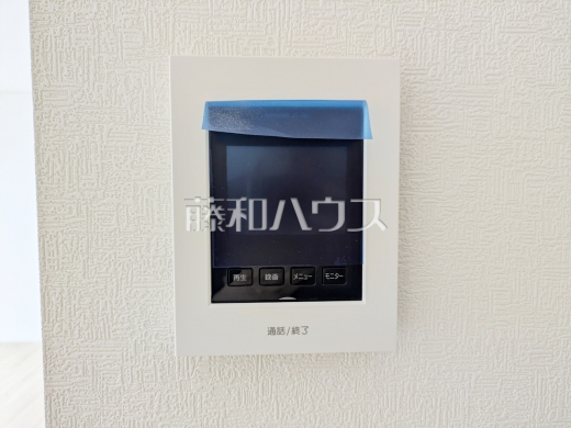 6号棟 TVモニター付インターフォン付き【調布市富士見町3丁目】 防犯に役立つTVモニター付インターフォン付き