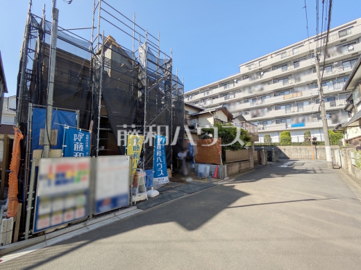 接道状況および現場風景　【日野市西平山５丁目】