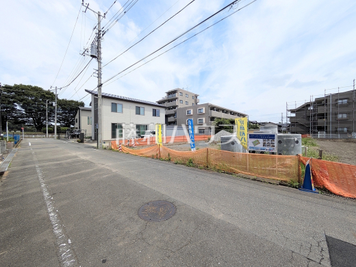 接道状況および現場風景　【日野市神明１丁目】