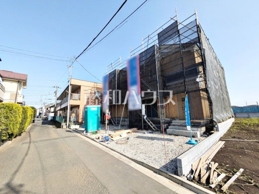 接道状況および現場風景　【三鷹市北野３丁目】