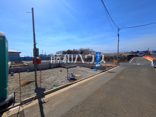接道状況および現場風景　【三鷹市北野３丁目】