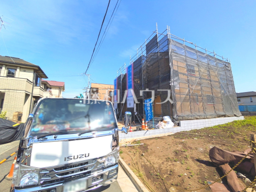 接道状況および現場風景　【三鷹市北野３丁目】