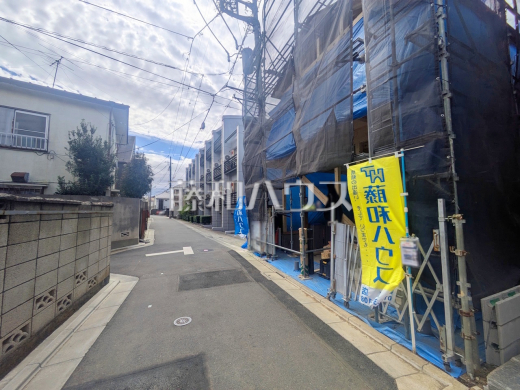 接道状況および現場風景　【練馬区桜台１丁目】