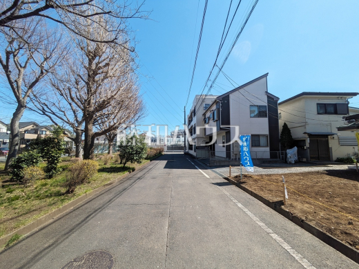 接道状況および現場風景　【八王子市高倉町】
