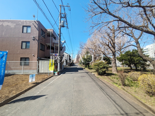 接道状況および現場風景　【八王子市高倉町】