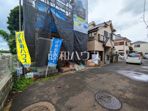 接道状況および現場風景　【東久留米市本町４丁目】