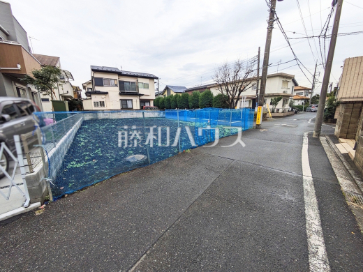 接道状況および現場風景　【西東京市南町２丁目】