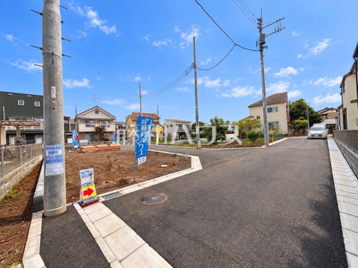 接道状況および現場風景 【東村山市野口町3丁目】