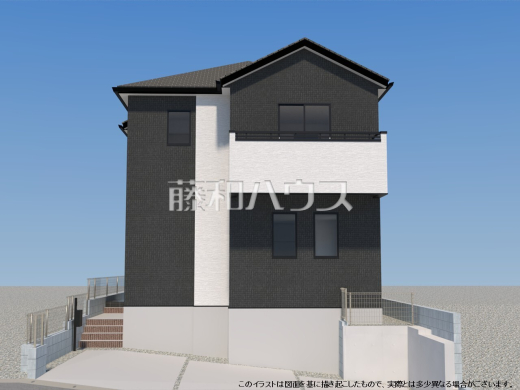 完成予想図（外観）　【福岡市城南区松山１丁目】