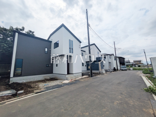 51号棟 接道状況および現場風景 【新座市野火止3丁目】
