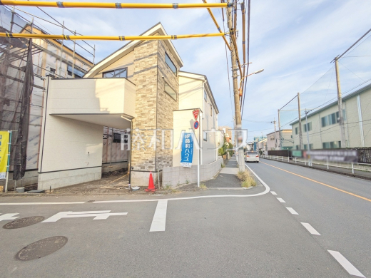 接道状況および現場風景 【八王子市上野町】