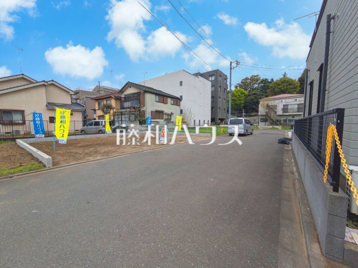 接道状況および現場風景　【日野市豊田３丁目】