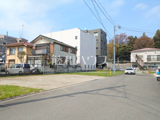 接道状況および現場風景　【日野市豊田３丁目】