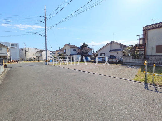 接道状況および現場風景　【日野市豊田３丁目】