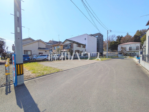 接道状況および現場風景　【日野市豊田３丁目】
