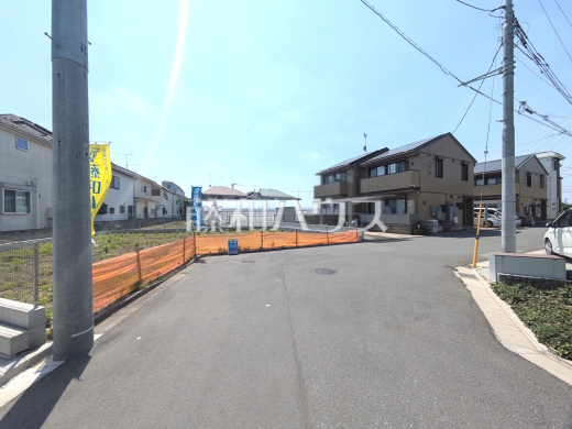 接道状況および現場風景　【西東京市北町５丁目】