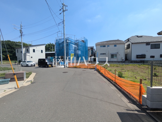 接道状況および現場風景　【西東京市北町５丁目】