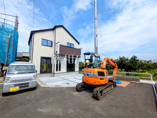5号棟　接道状況および現場風景　【府中市分梅町３丁目】