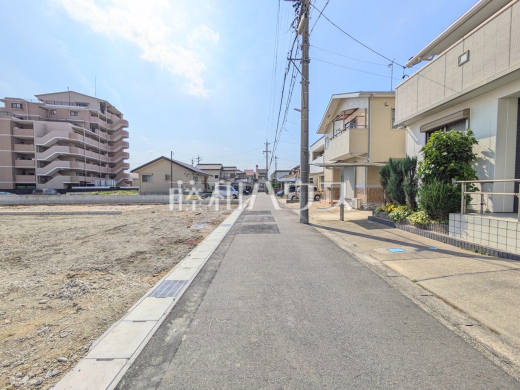 接道状況および現場風景　【春日井市上条町８丁目】
