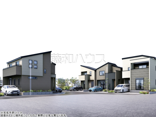 完成予想図（外観）　【東村山市青葉町１丁目】