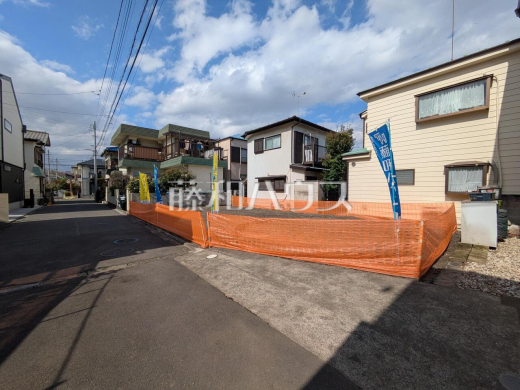 接道状況および現場風景　【日野市東豊田１丁目】