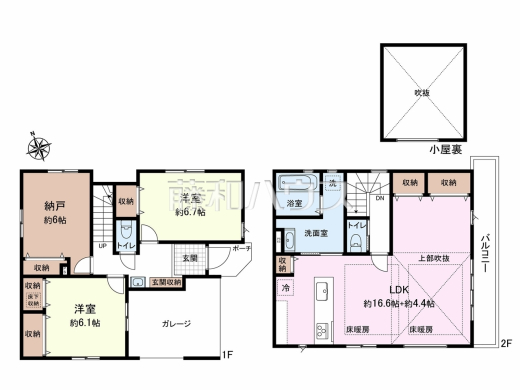 間取図　【練馬区富士見台１丁目】