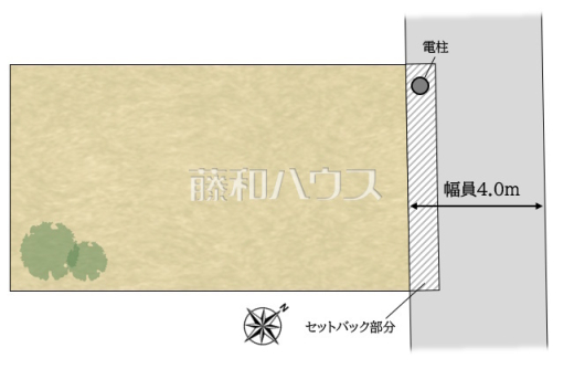 区画図　【清瀬市元町１丁目】