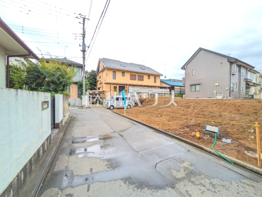 接道状況および現場風景　【小平市鈴木町１丁目】