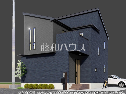 10号棟 完成予想図(外観) 【立川市若葉町3丁目】