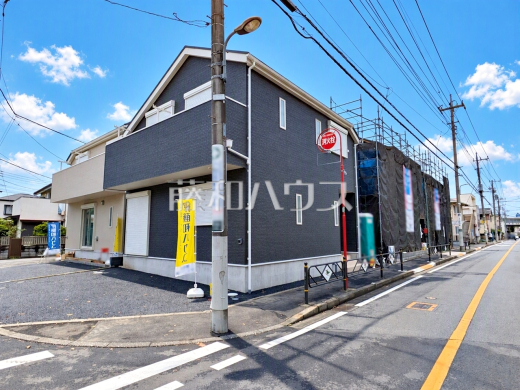 接道状況および現場風景 【調布市富士見町3丁目】