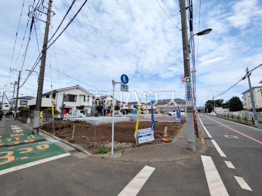 接道状況および現場風景　【調布市富士見町３丁目】