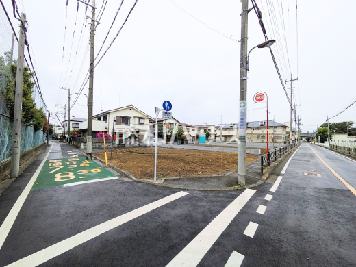 5号棟　接道状況および現場風景　【調布市富士見町３丁目】