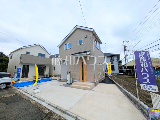 接道状況および現場風景　【狛江市東野川３丁目】