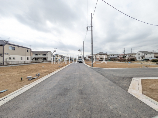 接道状況および現場風景　【国分寺市北町４丁目】