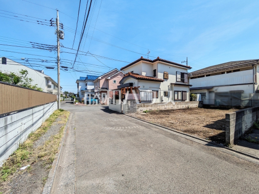 接道状況および現場風景　【小平市上水本町１丁目】