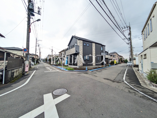 接道状況および現場風景　【八王子市子安町２丁目】