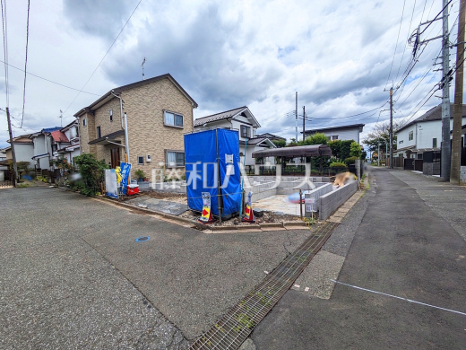 接道状況および現場風景　【東村山市廻田町２丁目】