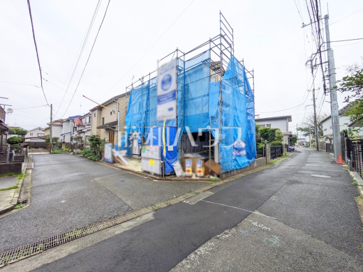 接道状況および現場風景　【東村山市廻田町２丁目】