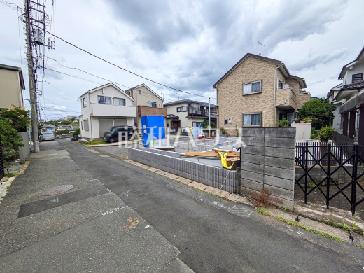 接道状況および現場風景　【東村山市廻田町２丁目】