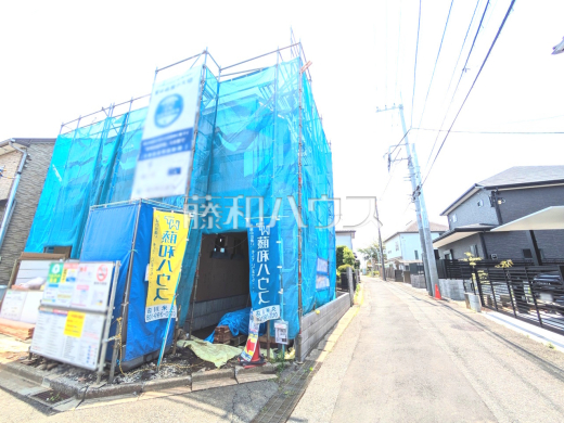 接道状況および現場風景　【東村山市廻田町２丁目】