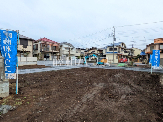 現場風景　【三鷹市井口５丁目】