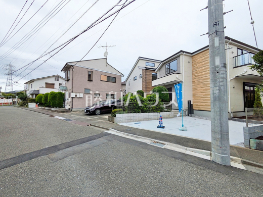 接道状況および現場風景 【三鷹市井口5丁目】