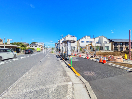 接道状況および現場風景　【小平市上水南町３丁目】