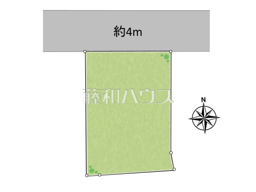 全体区画図　【西東京市富士町２丁目】