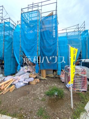 ≪4号棟　外観≫ここに住む方を想像して、着々と建築しております！　【府中市分梅町３丁目】
