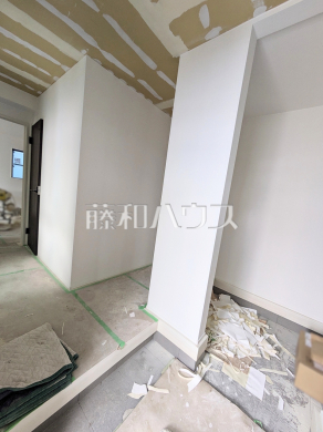 4号棟　施工中内観　【府中市分梅町３丁目】